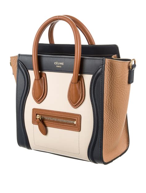 celine nano luggage price in europe|celine shoulder luggage tote price.